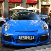 Blue Porsche 991 GT3 4 175x175 at Blue Porsche 991 GT3 Spotted in Czech Republic