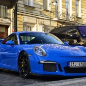 Blue Porsche 991 GT3 8 175x175 at Blue Porsche 991 GT3 Spotted in Czech Republic