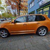 Cayenne GTS 3 175x175 at Porsche Cayenne GTS Wrapped in Gold Orange