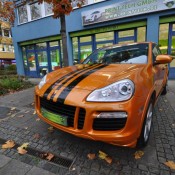 Cayenne GTS 4 175x175 at Porsche Cayenne GTS Wrapped in Gold Orange