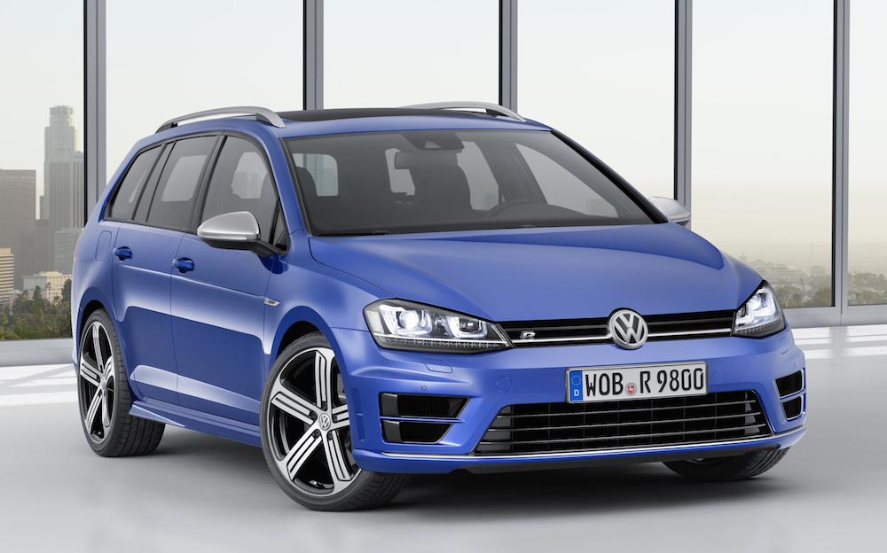 Golf R Estate 0 at VW Golf R Estate at L.A. Auto Show