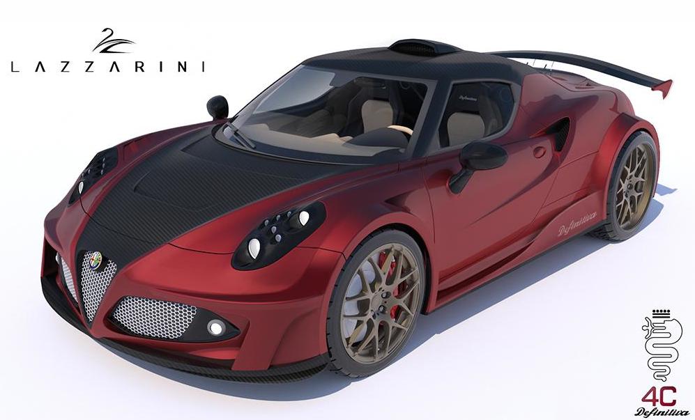 Lazzarini Alfa Romeo 4C 0 at Lazzarini Alfa Romeo 4C Definitiva with 740hp!