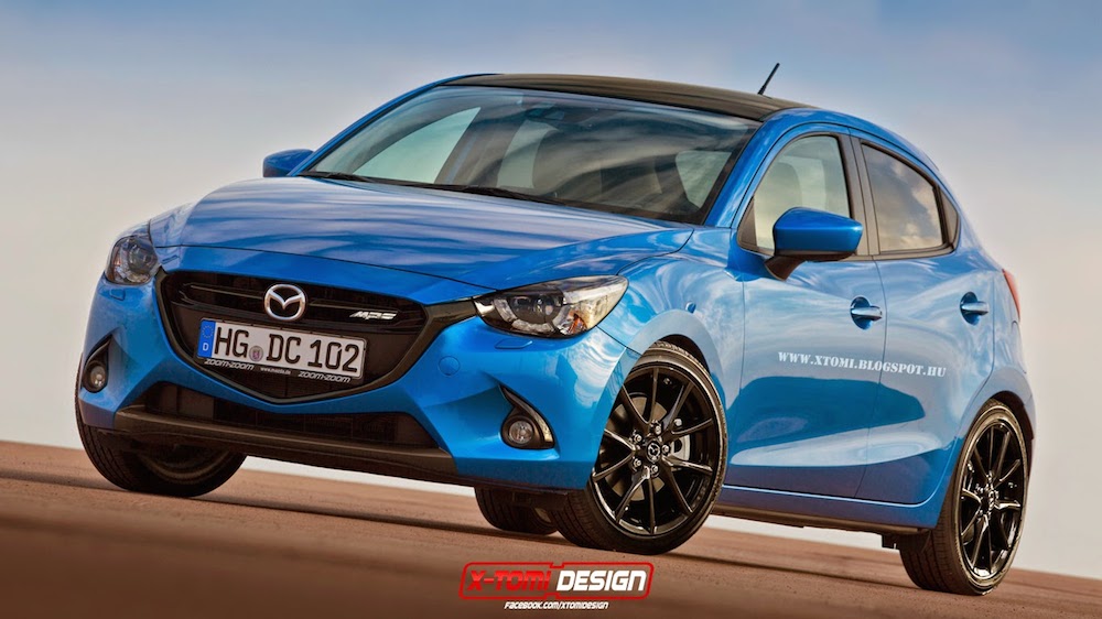 Mazda2 MPS 1 at Mazda2 MPS Rendered Anew