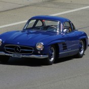 Mercedes 300SL Gullwing 1 175x175 at Mercedes 300 SL Gullwing Spotted in Blue