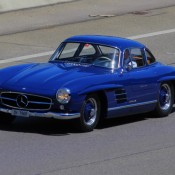 Mercedes 300SL Gullwing 2 175x175 at Mercedes 300 SL Gullwing Spotted in Blue