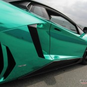 Turquoise Chrome 6 175x175 at Unique: Lamborghini Aventador in Turquoise Chrome
