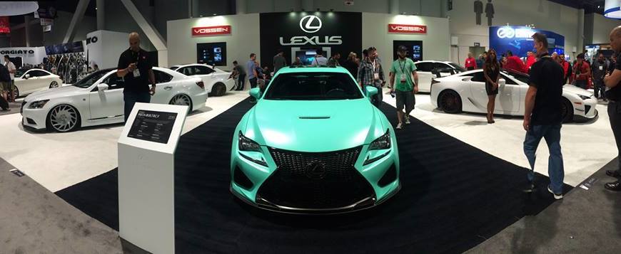 VIP Lexus RC F 1 at VIP Auto Salon Lexus RC F on Vossen Wheels