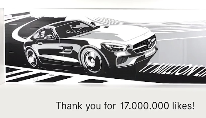 amg gt tape at AMG GT Tape Drawing Marks Facebook Milestone