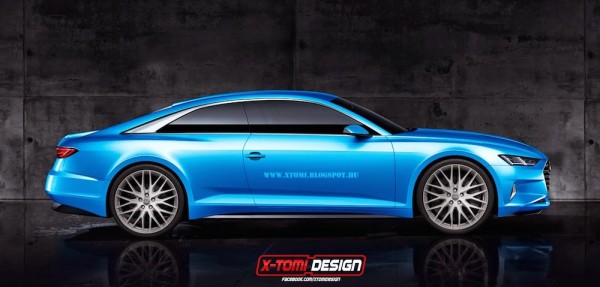 audi a9 2 600x287 at Audi Prologue Rendered in Production A9 Guise