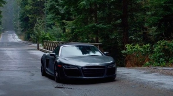 audi r8 50 shades of grey 600x335 at 5 Audi Models Featured in 50 Shades of Grey