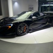 black p1 18 175x175 at Metallic Black McLaren P1 at McLaren Munich