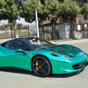 chrome 458 11 175x175 at Shiny: Turquoise Chrome Ferrari 458