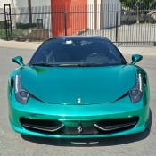 chrome 458 12 175x175 at Shiny: Turquoise Chrome Ferrari 458