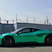 chrome 458 3 175x175 at Shiny: Turquoise Chrome Ferrari 458