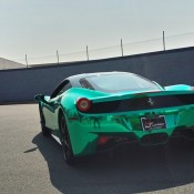 chrome 458 6 175x175 at Shiny: Turquoise Chrome Ferrari 458