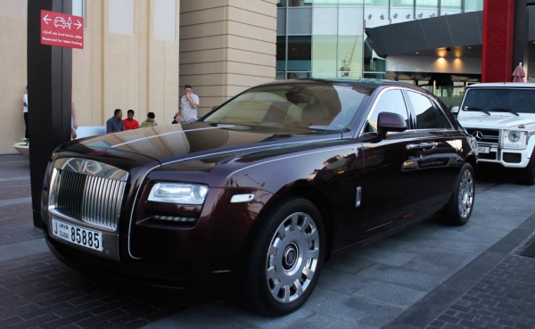 ghost 1000 0 600x369 at Rolls Royce Ghost One Thousand and One Nights Spotted in Dubai