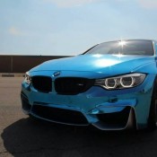 ice m4 1 175x175 at Chilling: Ice Blue Chrome BMW M4
