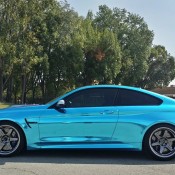 ice m4 11 175x175 at Chilling: Ice Blue Chrome BMW M4