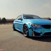 ice m4 3 175x175 at Chilling: Ice Blue Chrome BMW M4