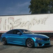 ice m4 5 175x175 at Chilling: Ice Blue Chrome BMW M4