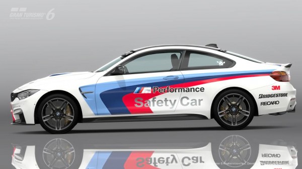 m4 gt6 00 600x337 at BMW M4 Safety Car for Gran Turismo 6