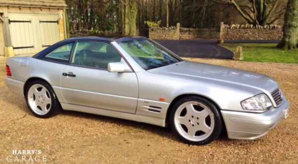mercedes sl600 600x331 at The Story of Harry’s Mercedes SL600 R129
