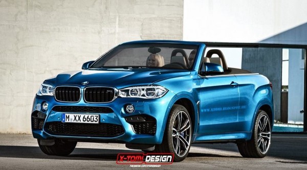 x6m cabrio 600x332 at Rendering: BMW X6M Convertible