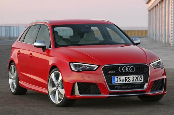 2015 Audi RS3 1 600x397 at 2015 Audi RS3 Revealed with 367 Horsepower