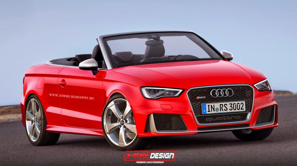 Audi RS3 Render 1 at 2015 Audi RS3 Rendered in Different Flavors