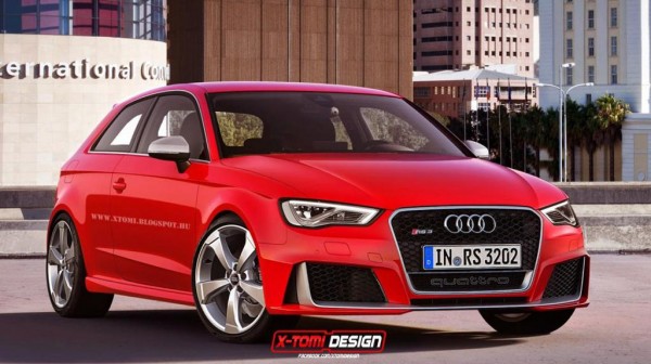 Audi RS3 Render 3 600x336 at 2015 Audi RS3 Rendered in Different Flavors