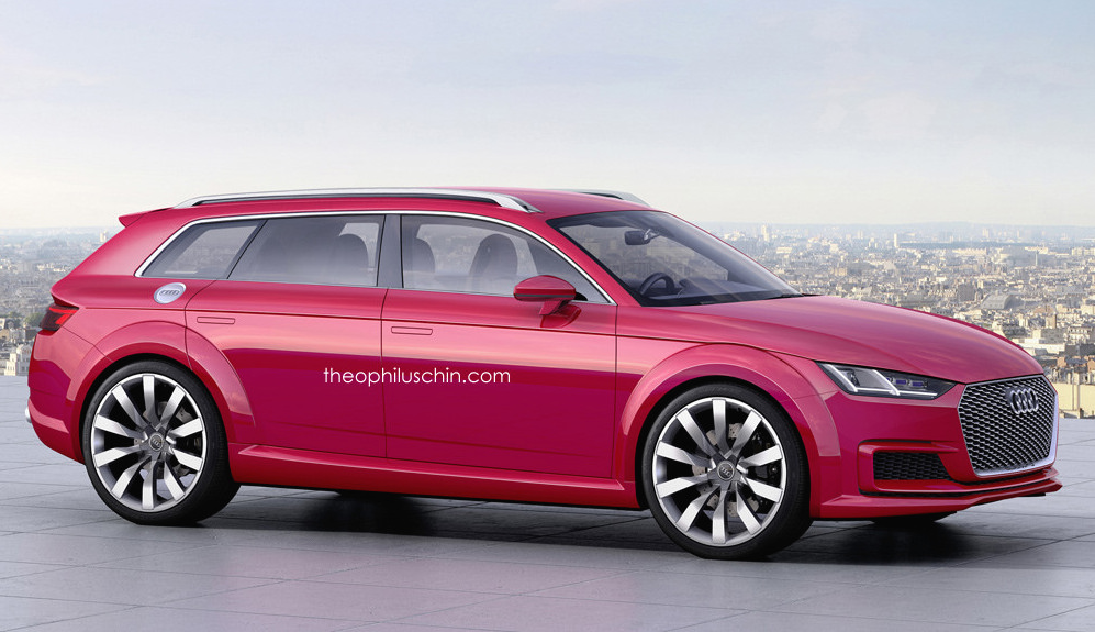 Audi TT Avant 1 at Renderings: Audi TT Avant Looks Mighty Impressive