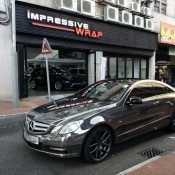 Black Chrome Mercedes E Coupe 1 175x175 Black Chrome Mercedes E Coupe 1 175x175 at Black Chrome Mercedes E Coupe by Impressive Wrap