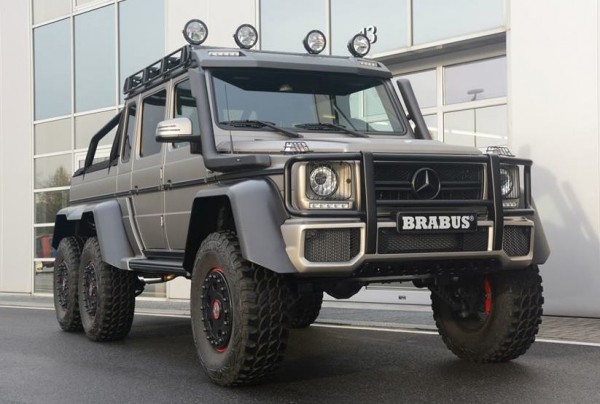 Brabus Mercedes G63 6x6 offroad 0 600x404 at Brabus Mercedes G63 6x6 with Off Road Gear