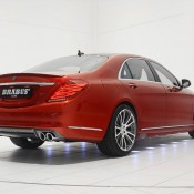 Brabus Mercedes S Class 10 175x175 at Red Brabus Mercedes S Class Revealed for Christmas