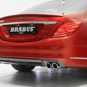 Brabus Mercedes S Class 11 175x175 at Red Brabus Mercedes S Class Revealed for Christmas