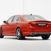 Brabus Mercedes S Class 3 175x175 at Red Brabus Mercedes S Class Revealed for Christmas