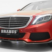 Brabus Mercedes S Class 8 175x175 at Red Brabus Mercedes S Class Revealed for Christmas