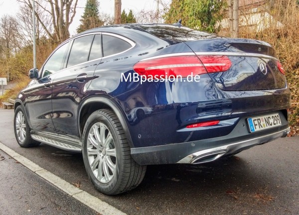 Mercedes GLE live 0 600x432 at First Look: Mercedes GLE Coupe in the Flesh