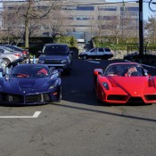 Red Enzo Blue LaFerrari 1 175x175 at Combo Spot: Red Enzo & Blue LaFerrari