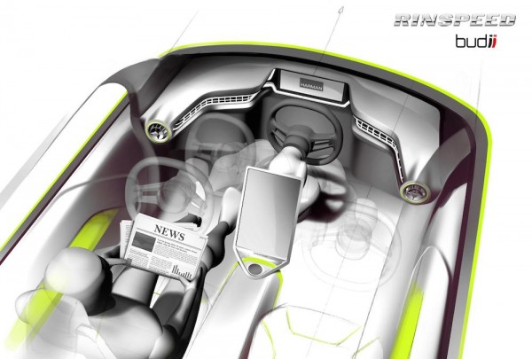 Rinspeed Budii 2 600x405 at Rinspeed Budii Concept Announced for 2015 Geneva Motor Show