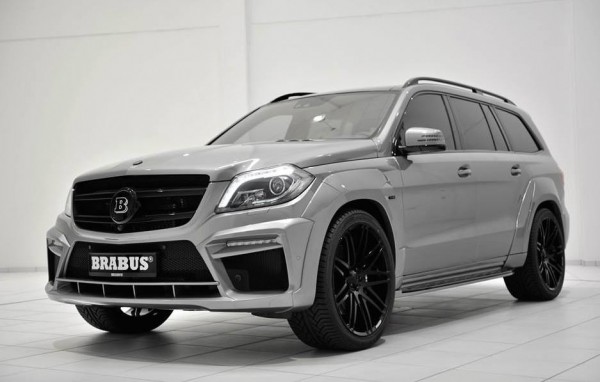 brabus mercedes gl63 0 600x382 at Brabus Mercedes GL63 Widestar Looks Awesome in Silver