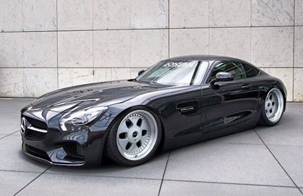 mercedes amg gt mae at Virtual Tuning: Mercedes AMG GT Slammed on MAE Wheels