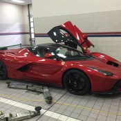 red laferrari 2 175x175 at Juicy Red LaFerrari at Horsepower Racing UK