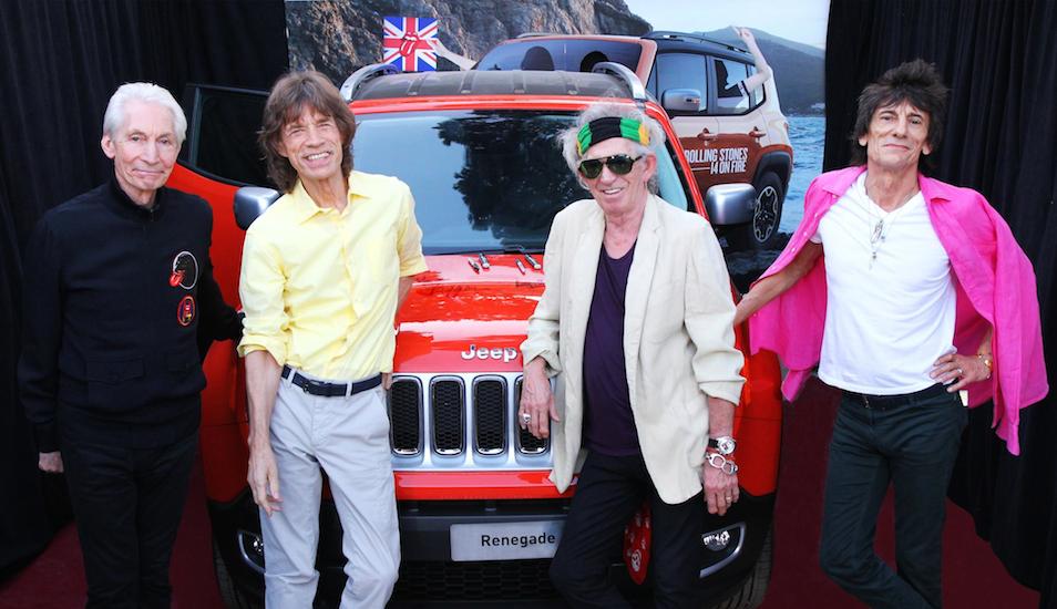 rolling stone jeep renegade at Jeep Renegade Signed by the Rolling Stones Up for Auction