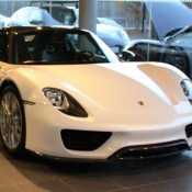 white Porsche 918 4 175x175 at Juicy Red LaFerrari at Horsepower Racing UK