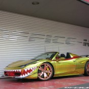 458 Spider Golden shark 4 175x175 at Ferrari 458 Spider Golden Shark by Office K