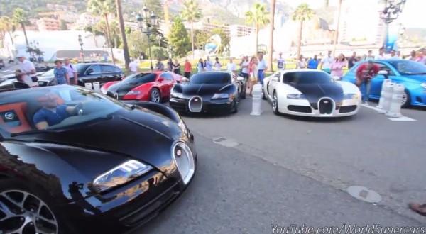 4X Bugatti Veyron  600x330 at 4X Bugatti Veyron Spotted in Monaco!