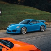 911 gt3 hre 2 175x175 at Porsche 911 GT3 Twins on Classic HRE Wheels