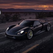 918 Spyder HRE 1 175x175 at Black Porsche 918 Spyder on HRE Wheels