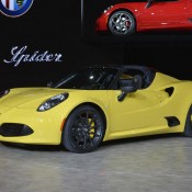 Alfa Romeo 4C Spider naias 2 175x175 at Alfa Romeo 4C Spider Live at NAIAS